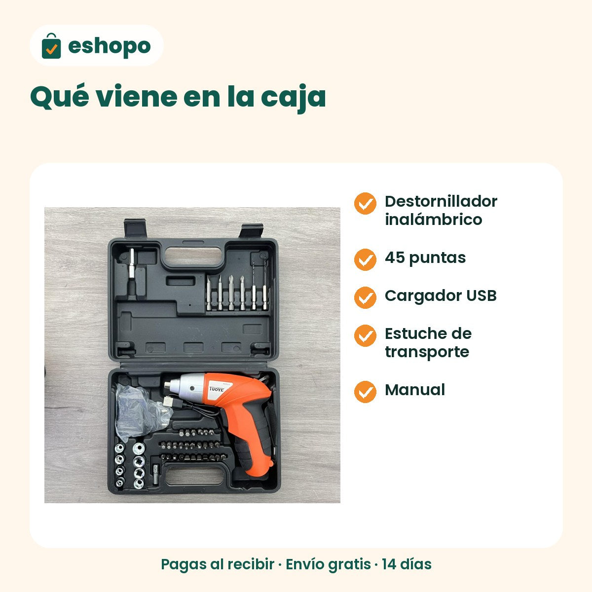 Qué incluye la caja
