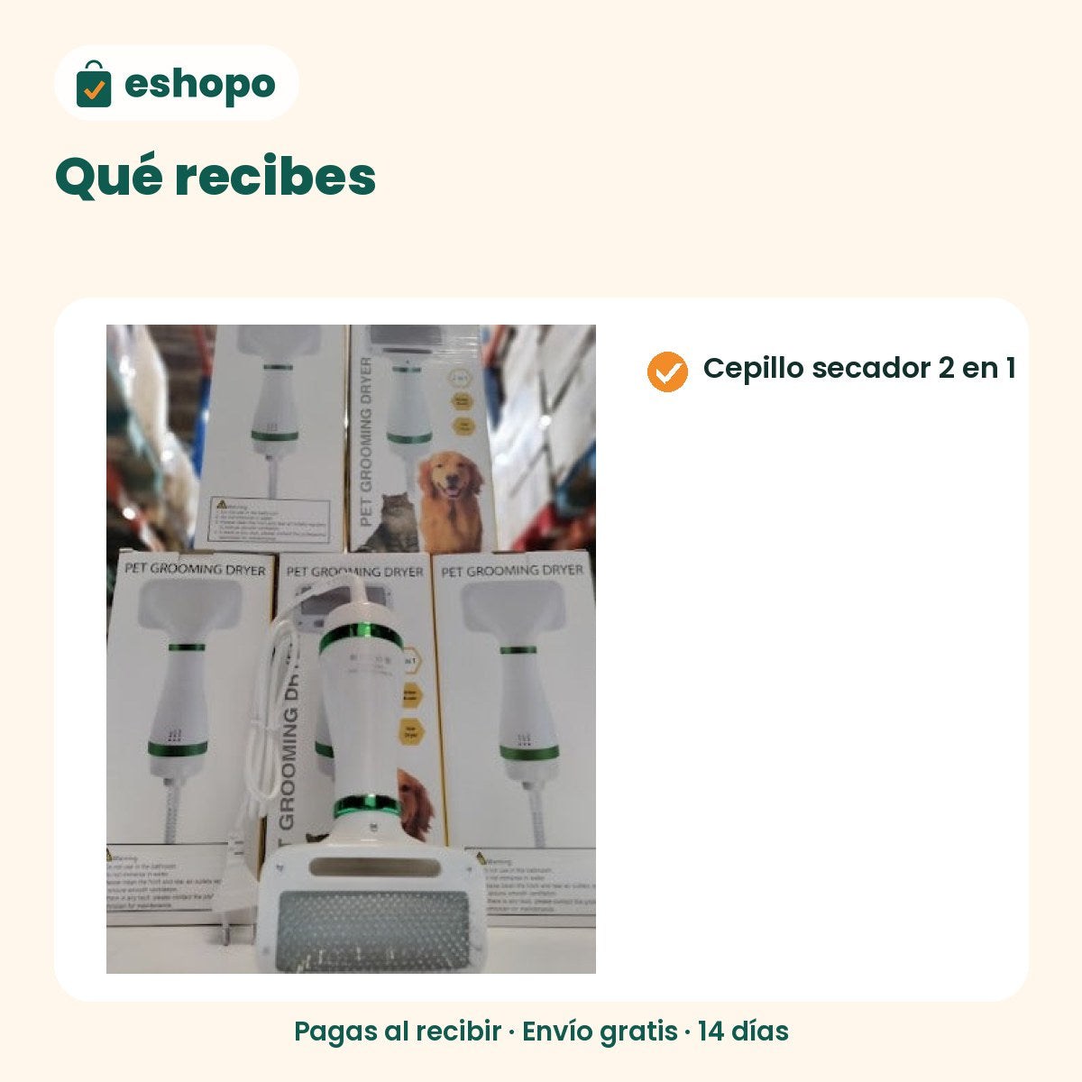 Qué incluye la caja