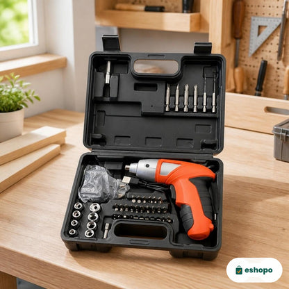Kit Destornillador Eléctrico Inalámbrico