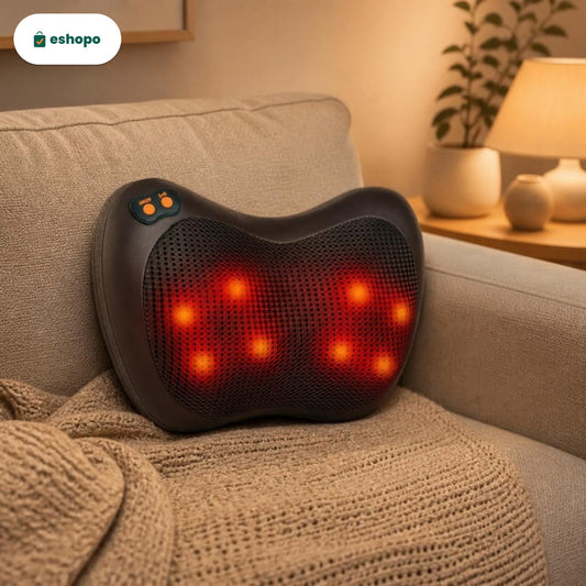 Almohada Masajeadora Shiatsu con Calor