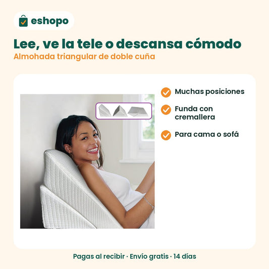 Almohada Triangular Multiposición